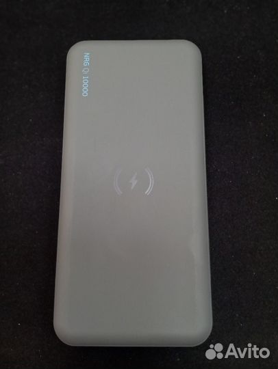 Повербанк с беспроводной зарядкой 10000 mAh