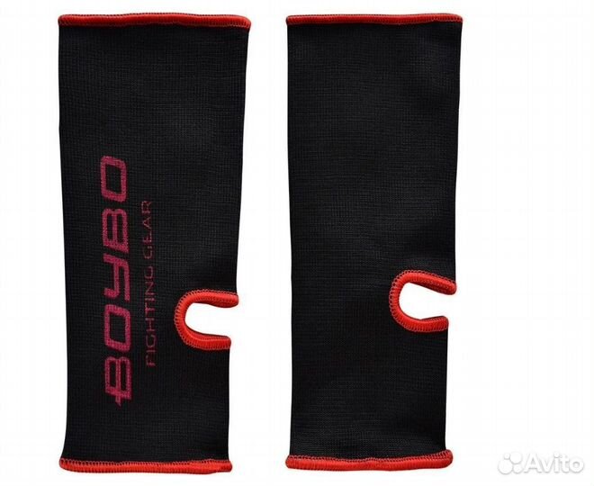 Суппорт голеностопа BoyBo BAS550, черно-красный (X