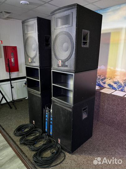 Пассивный акустический комплект, концертные колонк
