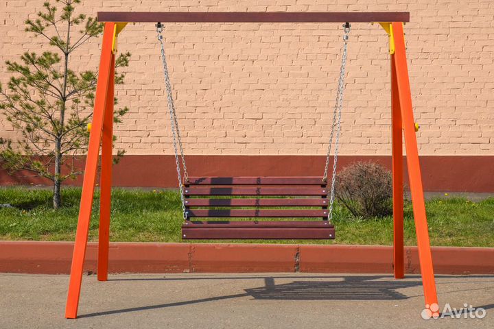 Детские качели уличные