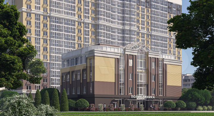 Квартира-студия, 28,6 м², 15/20 эт.