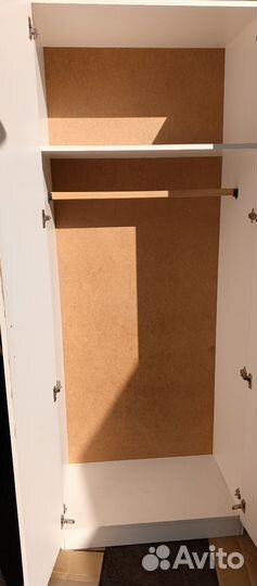 Шкаф плательный двустворчатый бу