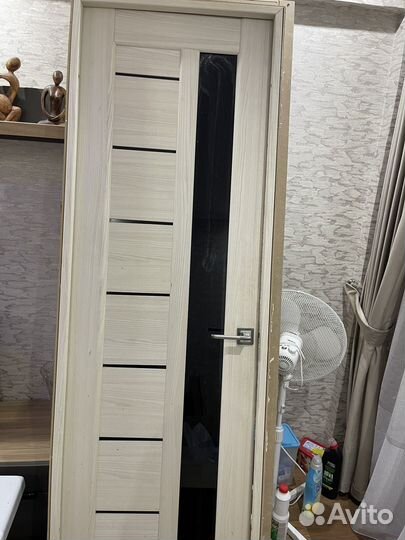 Дверь межкомнатная 600 с коробкой бу