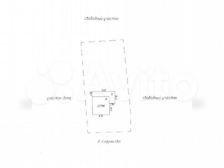 Коттедж 92 м² на участке 10 сот.