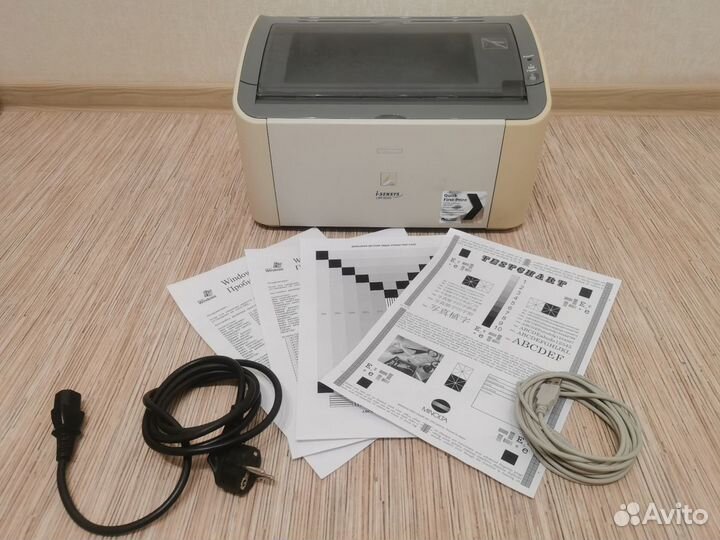 Принтер Лазерный черно белый Canon lbp 3000 2900