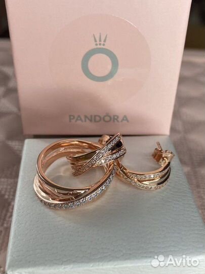 Pandora кольцо