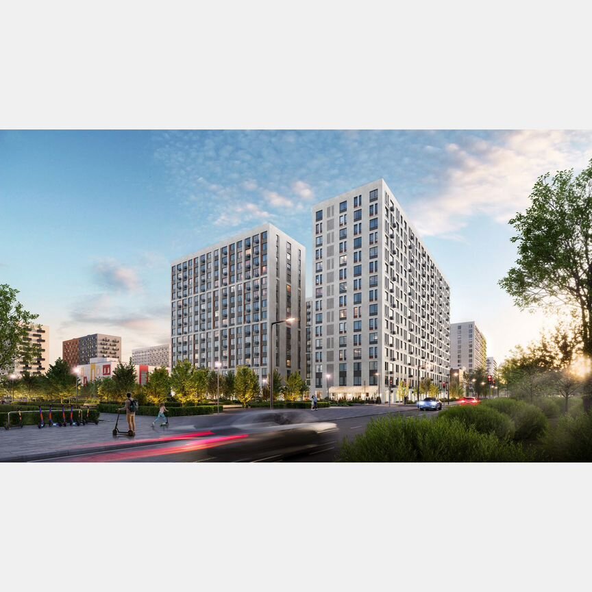Квартира-студия, 30 м², 12/15 эт.