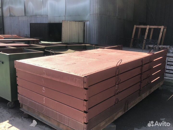 Выносная площадка строительная с съездом