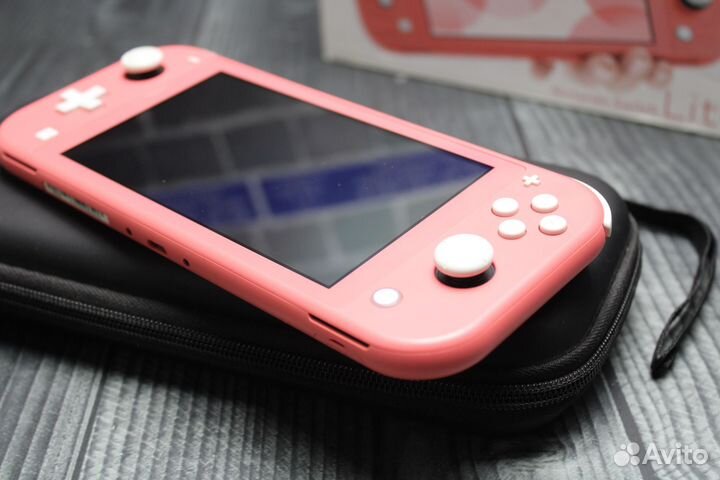 Nintendo switch lite 128гб прошитая