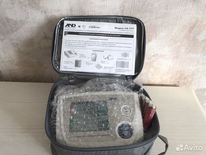 Тонометр, AND UA 777