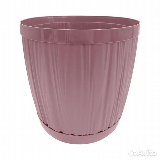 Горшок цв InGreen barcelona 9,6 л d270 мм Морозная