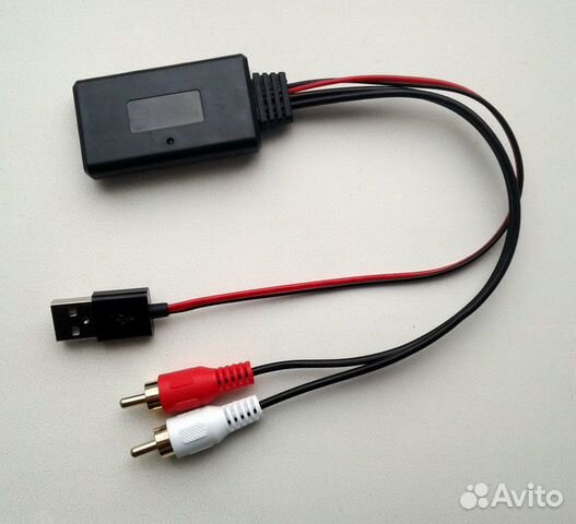 Bluetooth 5.0 адаптер AUX 2RCA