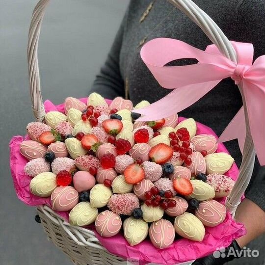 Клубника в шоколаде+доставка