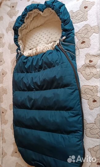 Зимний конверт в коляску до 3 лет