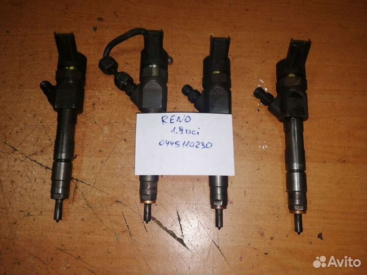 Форсунка Рено Меган 2 / Сценик 2 1,9DCI 0445110230