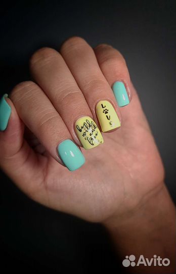 Маникюр гель лак