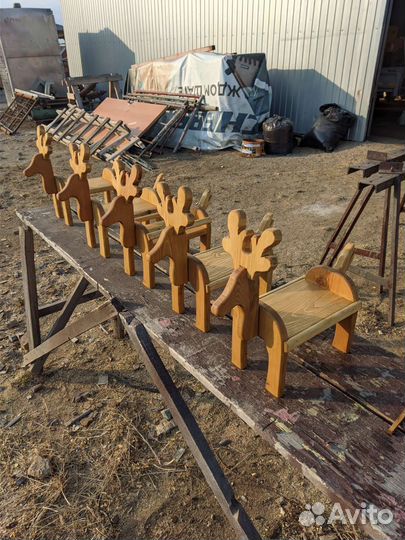 Олень - подставка под цветы, Вазон Кашпо