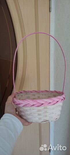 Корзина плетенная