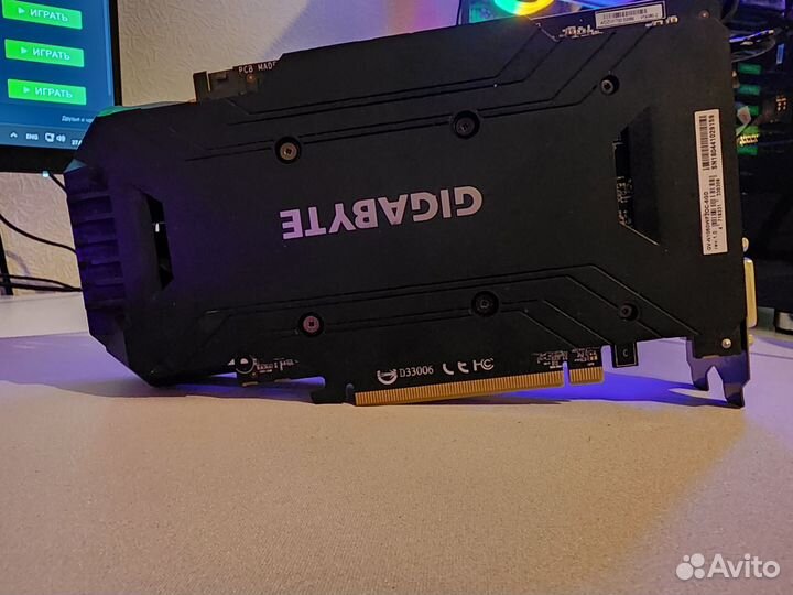 Видеокарта Gigabyte GTX 1060 6GB