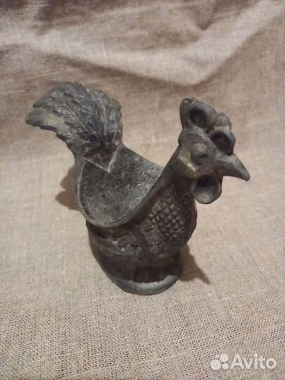 Птица Петушок пепельница СССР