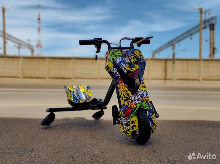 Электросамокат drift traik - Желтый 350 W