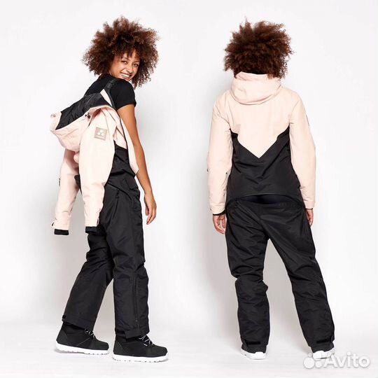 Комбинезон жен Oneskee Pink/Black