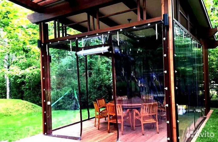 Мягкие окна для веранд и террас