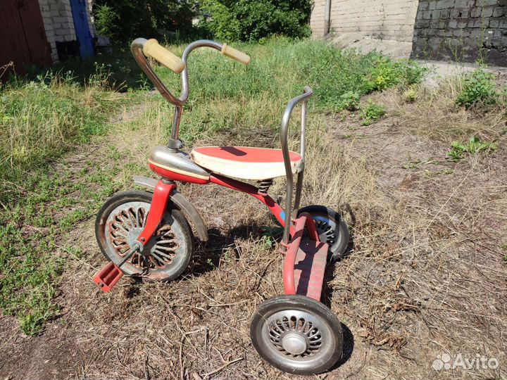Трехколесный велосипед СССР