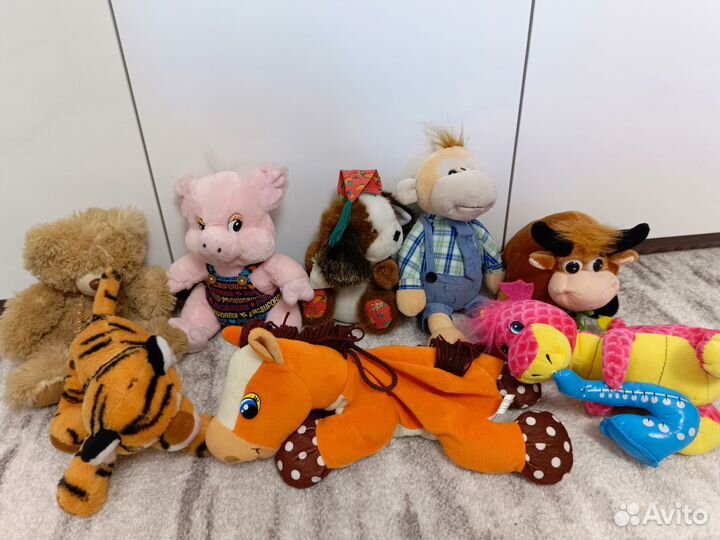 Мягкие игрушки пакетом