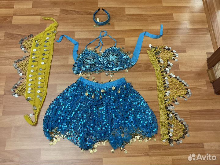 Костюм для восточных танцев детский