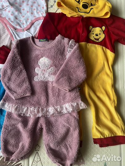 Пакет вещей для девочки 74 размер