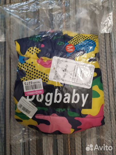 Зимний комбез для маленьких собак (новый) размер М