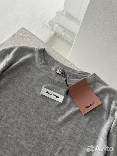 Лонгслив MIU MIU