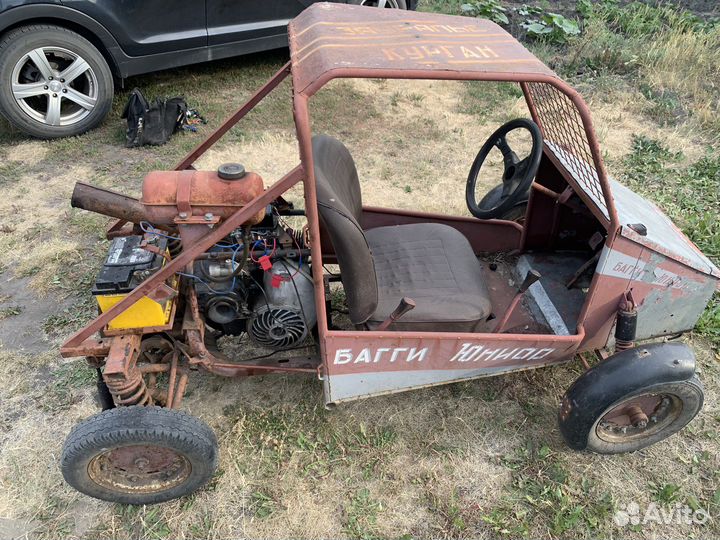 Багги юниор на ходу (двигатель Тула 200cc)