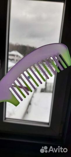 Расчёска из эпоксидной смолы