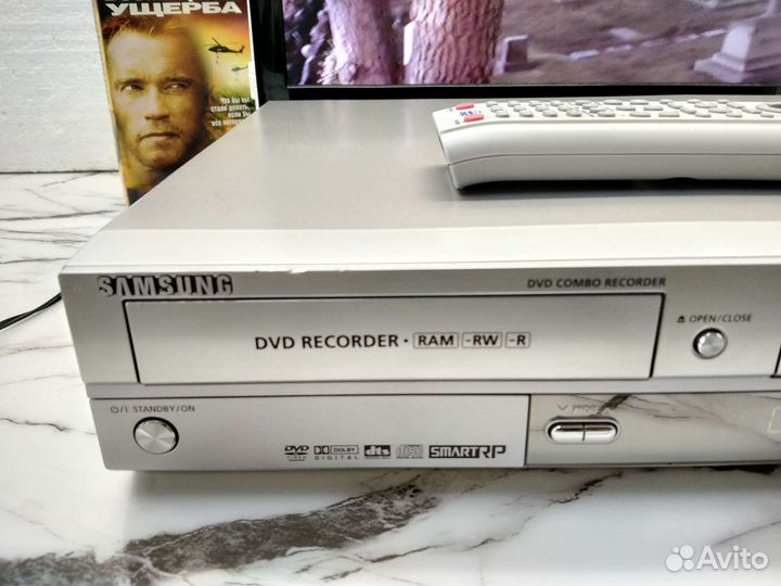 Рекордер DVD+VCR Samsung DVD-VR300E Original Korea