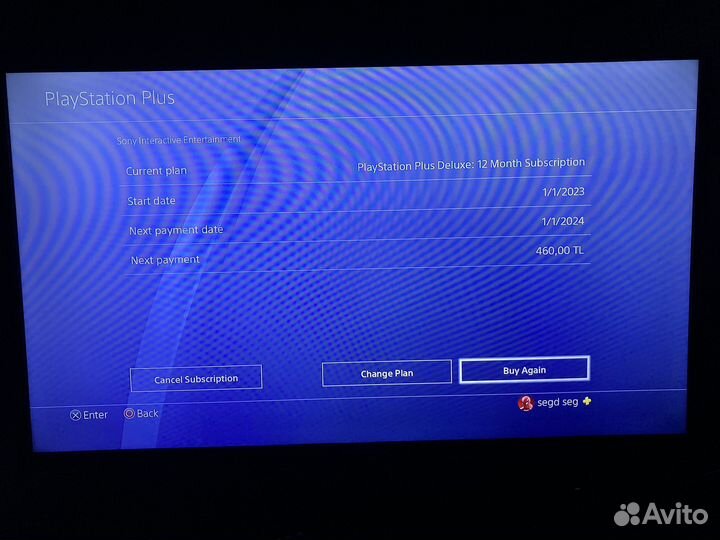 PS4 slim 1 TB + 3 месяца подписки ps plus