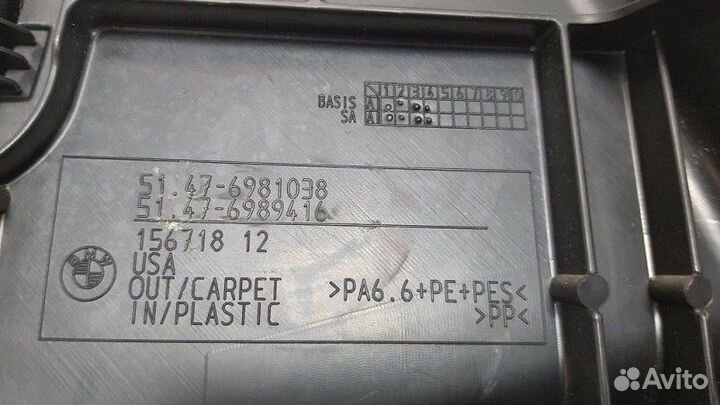 Обшивка багажника задняя правая Bmw X6M E71