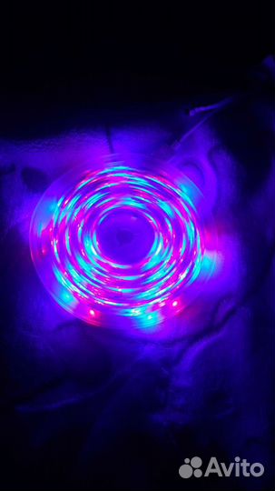 Светодиодная лента с пультом 5м