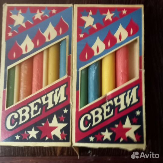 Свечи декоративные