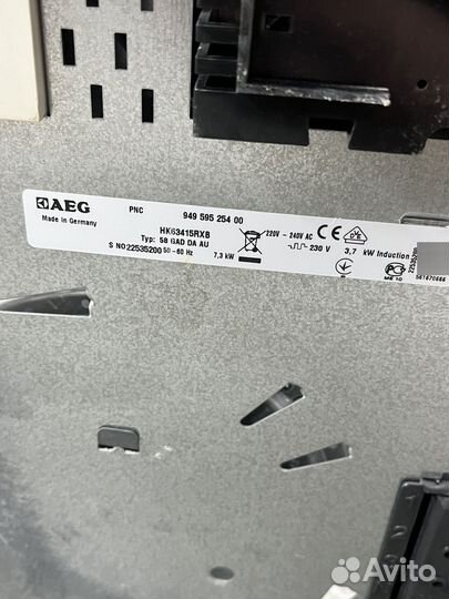 Плита индукционная AEG HK63415RXB на запчасти