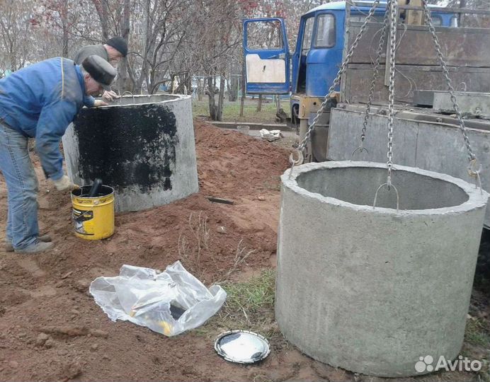 Септики под ключ канализация, траншеи под воду