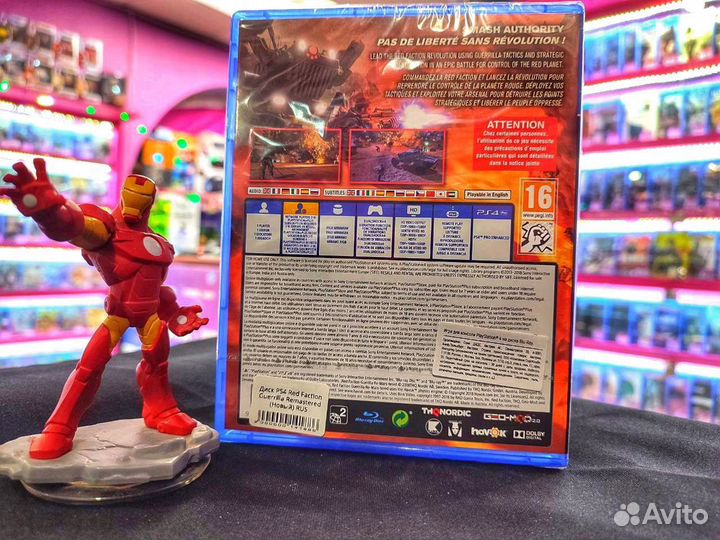 PS4 Red Faction Guerrilla Remastered (Новый) RUS