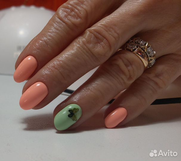 Маникюр гель лак