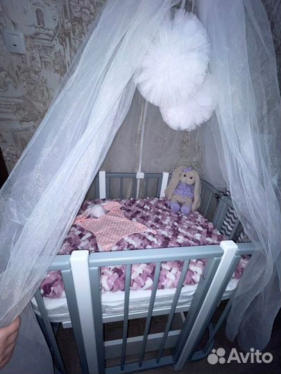 Детская кроватка трансформер