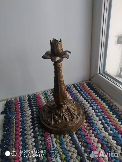 Старинный подсвечник