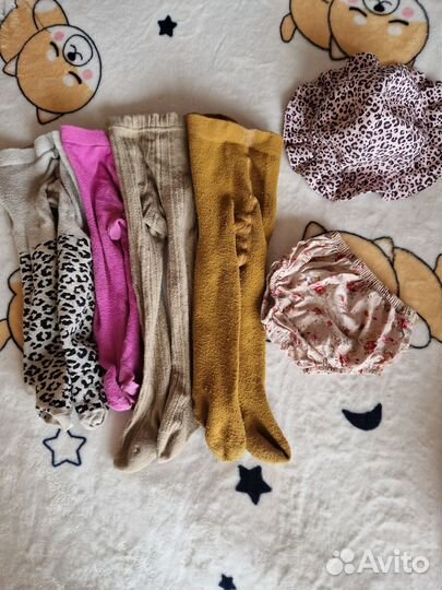 Вещи пакетом на девочку 80-86