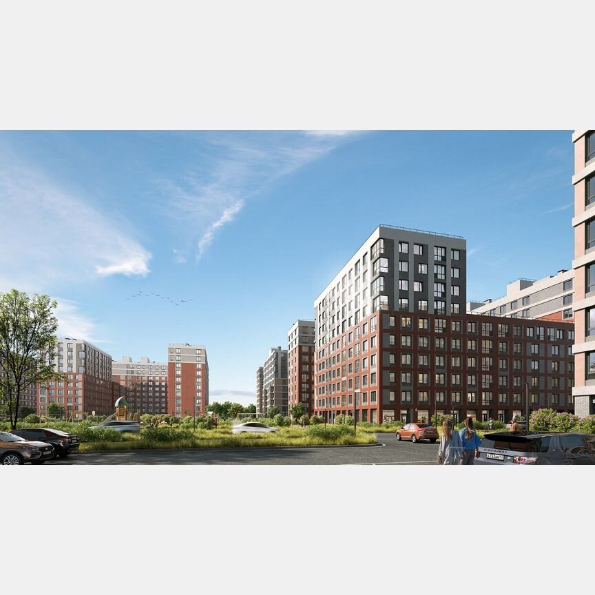 1-к. квартира, 36,3 м², 2/10 эт.
