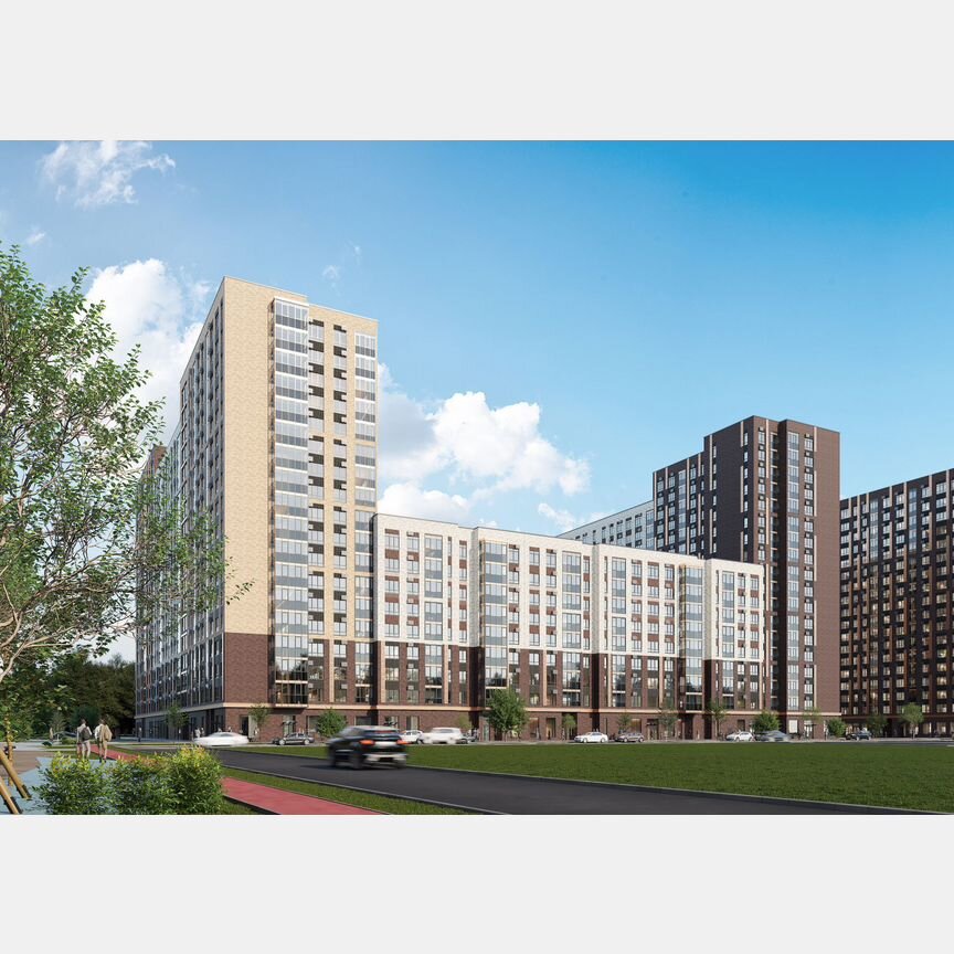 1-к. квартира, 34,7 м², 7/16 эт.