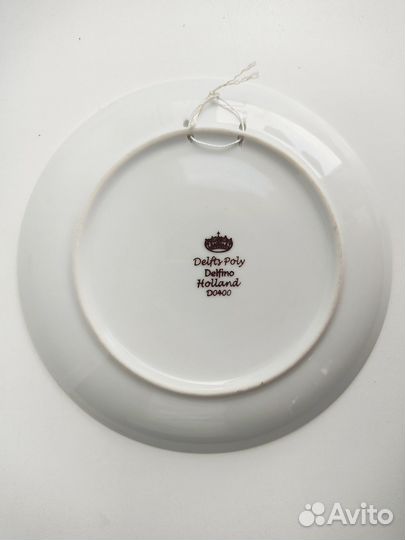 Тарелка декоративная Delfts Голландия